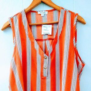 Persaya V-Neck Sleevelss Blouse